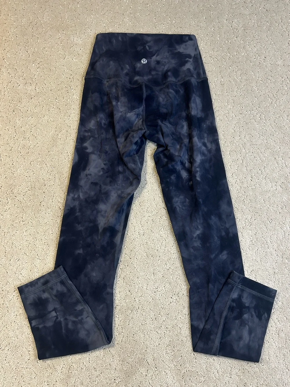 Lululemon Align High-Rise Pant 25 Black Diamond Dye Size 2